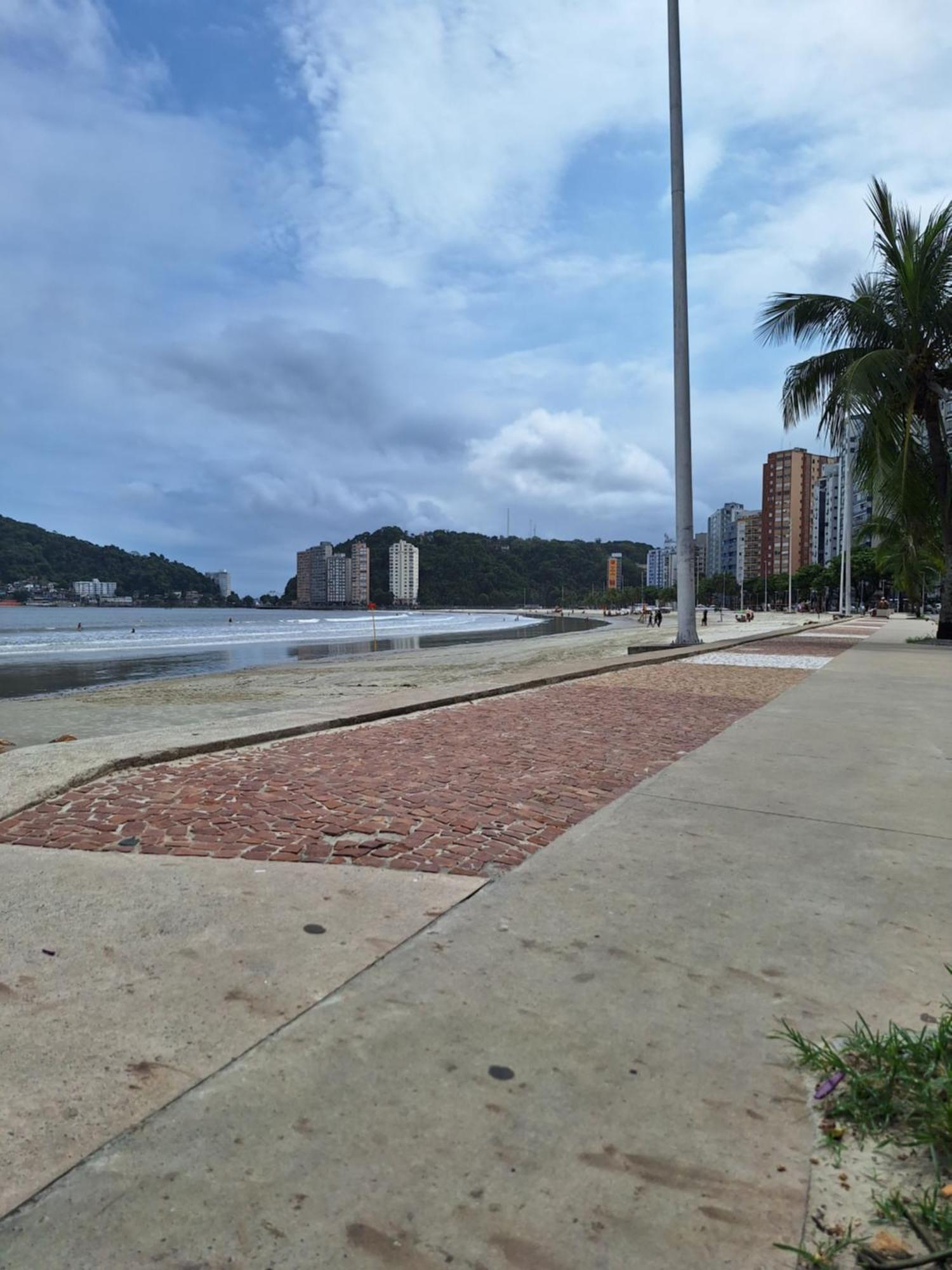 Pé na areia Gonzaguinha São Vicente Exterior foto